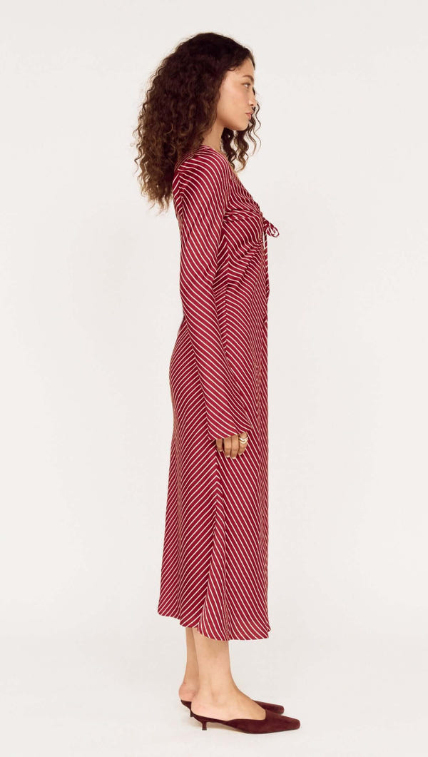MINK PINK LENI BIAS MIDI DRESS
