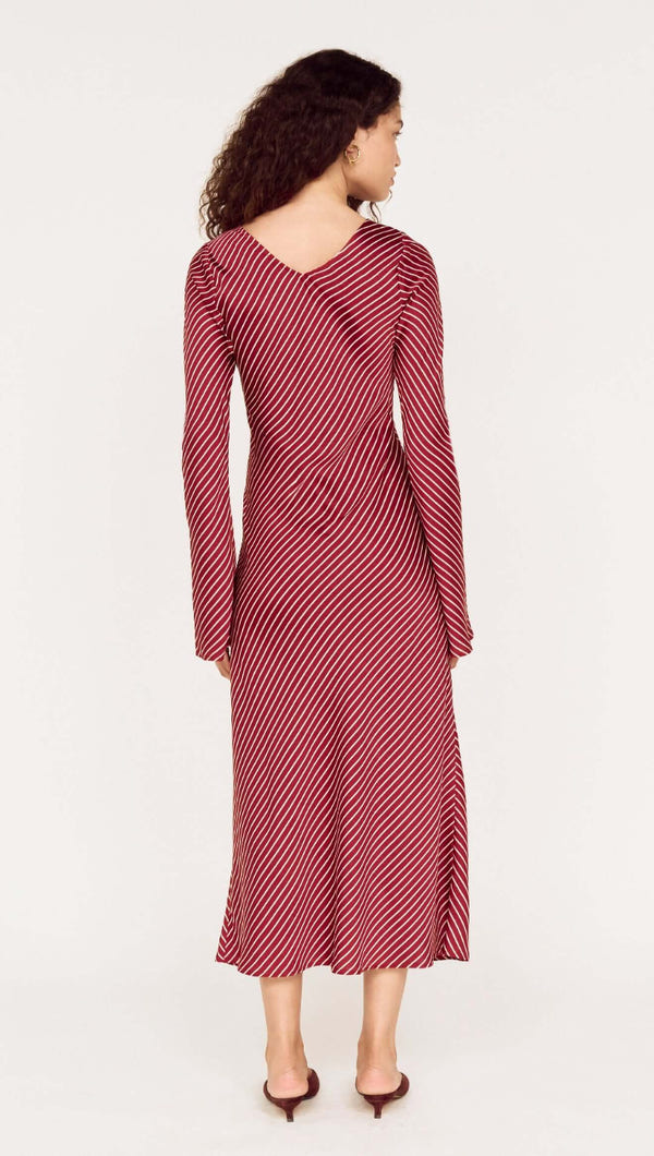 MINK PINK LENI BIAS MIDI DRESS