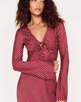 MINK PINK LENI BIAS MIDI DRESS