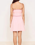 MINK PINK MILA DROP WAIST MIDI DRESS
