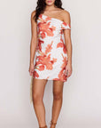 MINK PINK ISLA ASYMETRTIC MINI DRESS