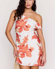 MINK PINK ISLA ASYMETRTIC MINI DRESS