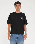 HUFFER BLOCK CROP TEE 220 / NZ EARTHER