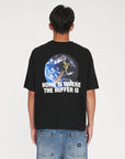 HUFFER BLOCK CROP TEE 220 / NZ EARTHER
