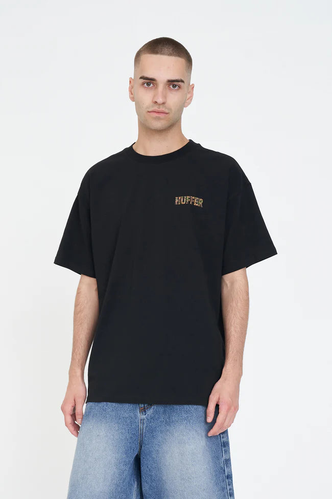 HUFFER BLOCK TEE 220/ WOODY