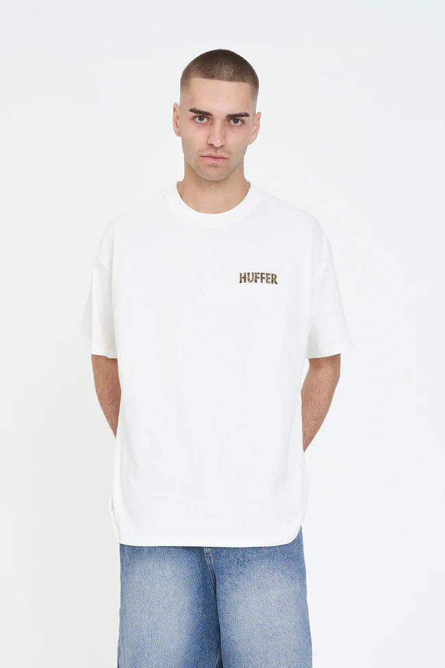 HUFFER BLOCK TEE 220/ WOODY