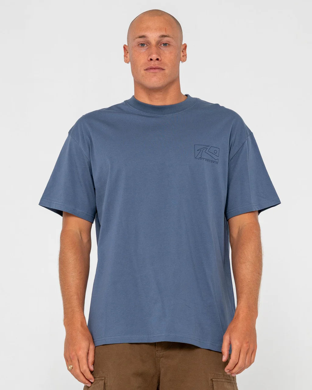 Rusty Panel Tee RUSTY BOXED OUT SS TEE – Boutique on Main Street