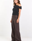 STORIES BE TOLD FIERCE LOW RISE STRETCH LOW RISE STRECH WIDE PANTS