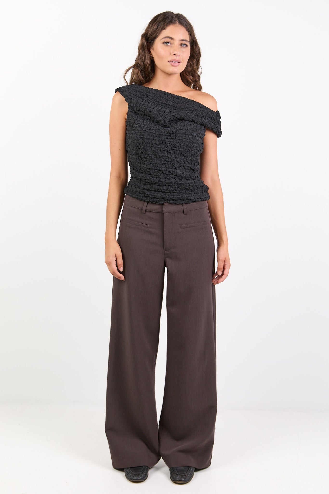 STORIES BE TOLD FIERCE LOW RISE STRETCH LOW RISE STRECH WIDE PANTS