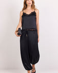 STORIES BE TOLD FLUIDITY SATIN BALLOON PULL ON PANT