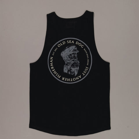 JUST ANOTHER FISHERMAN OLD SEA DOG SINGLET