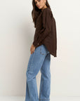 RE:UNION OPTIMUM LINEN OVERSIZED SHIRT