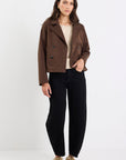 STORIES BET OLD PATHWAY CROPPED TRENCH JACKET