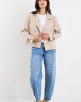 STORIES BE TOLD PATHWAY CROPPED TRENCH JACKET