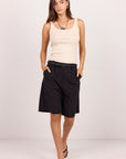 RE:UNION PEBBLE RIB SINGLET TANK