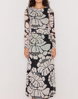 MINK PINK PERSEPHONE MESH MAXI DRESS