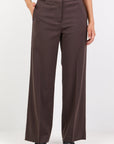 AMONG THE BRAVE JAUNTY SLANT POCKET WIDE LEG PANTS