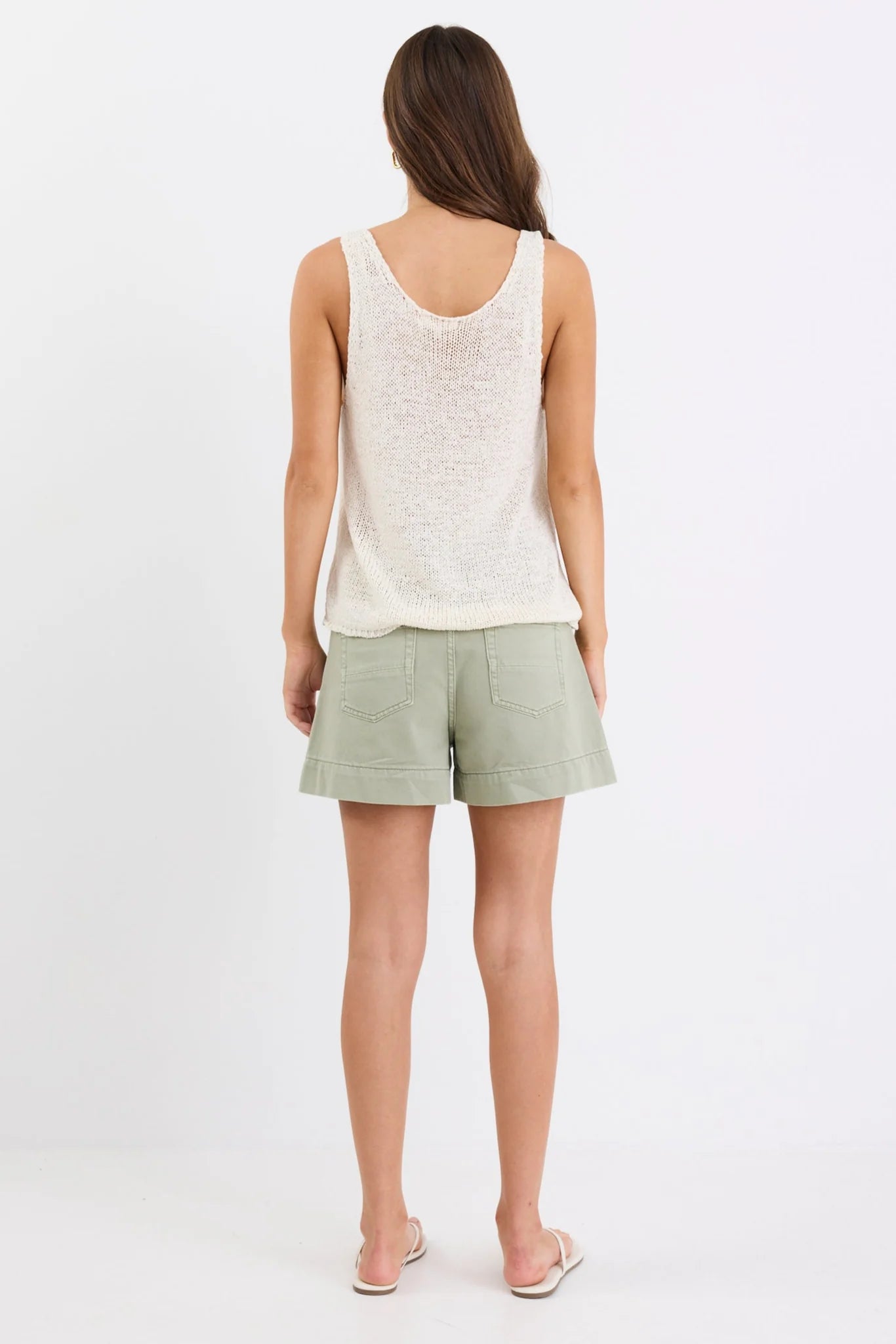 AMONG THE BRAVE RUMBLE KHAKI DENIM SHORT
