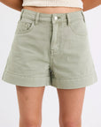 AMONG THE BRAVE RUMBLE KHAKI DENIM SHORT