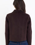 IVY + JACK REVERIE MELTON DOUBLE BREASTED PEACOAT