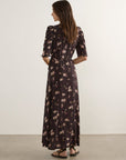 AUGUSTE CARA WRAP MAXI DRESS