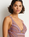 SEA LEVEL TESSERA CHAIN LINK LONGLINE ONE PIECE