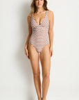 SEA LEVEL AMOUR SCOOP BACK PANEL LINE ONE PIECE
