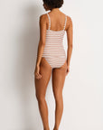 SEA LEVEL CROSS FRONT MULTIFIT SINGLET TOP + MID PANT SET