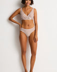 SEA LEVEL AMOUR CROSS FRONT MULTIFIT BRA + MID PANT SET