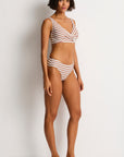SEA LEVEL AMOUR CROSS FRONT MULTIFIT BRA + MID PANT SET