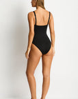 SEA LEVEL ESSENTIALS TWIST FRONT MULTIFIT ONE PIECE