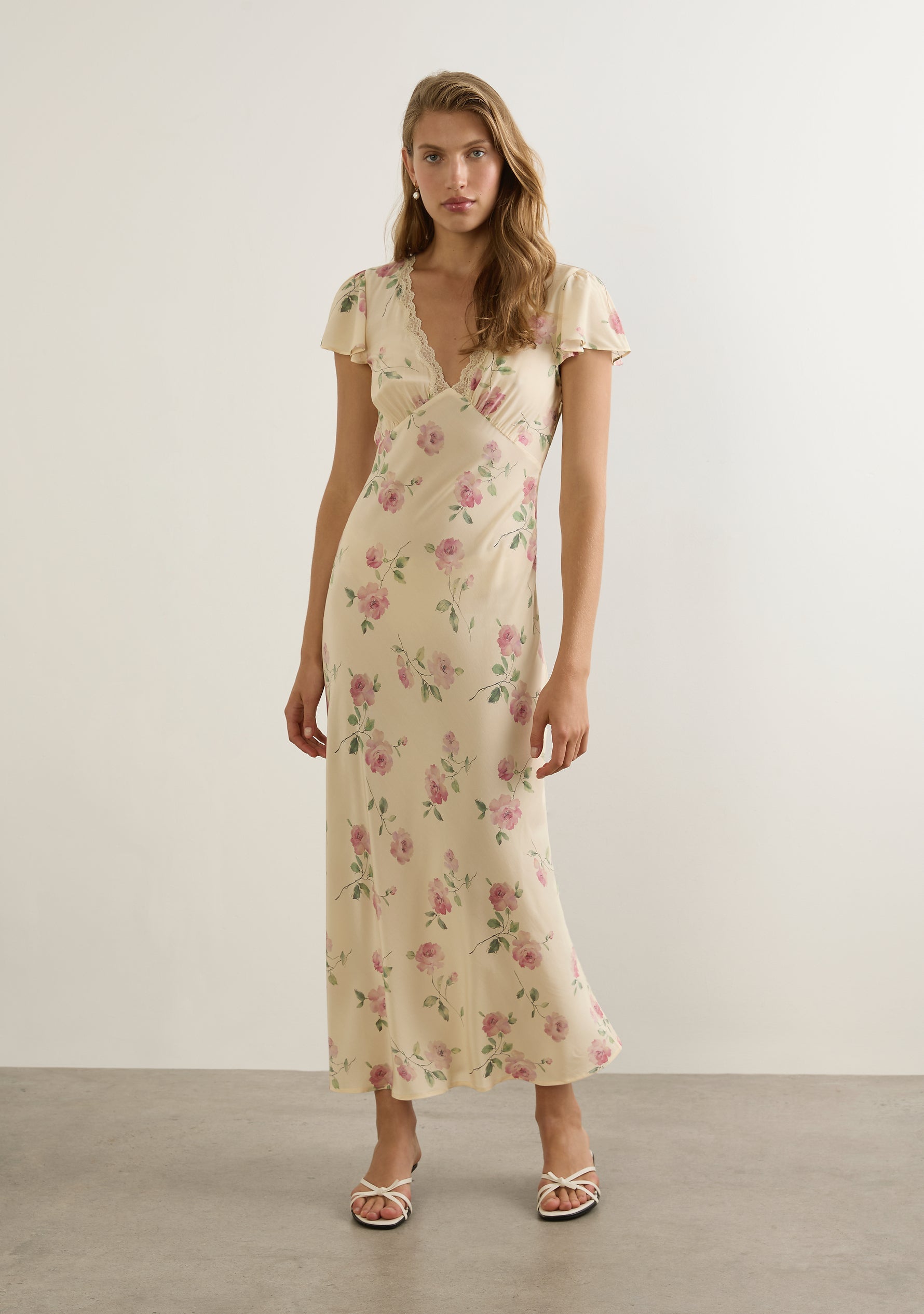 AUGUSTE MARENA MIDI DRESS