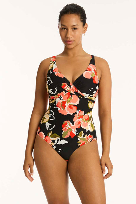 SEA LEVEL JUNIPER CROSS FRONT MULTIFIT ONE PIECE