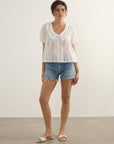 AUGUSTE VIOLETTE BLOUSE