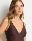 SEA LEVEL ZEN SCOOP BACK PANEL LINE ONE PIECE