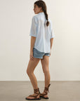 AUGUSTE SARDINE EMBROIDERED BLOUSE