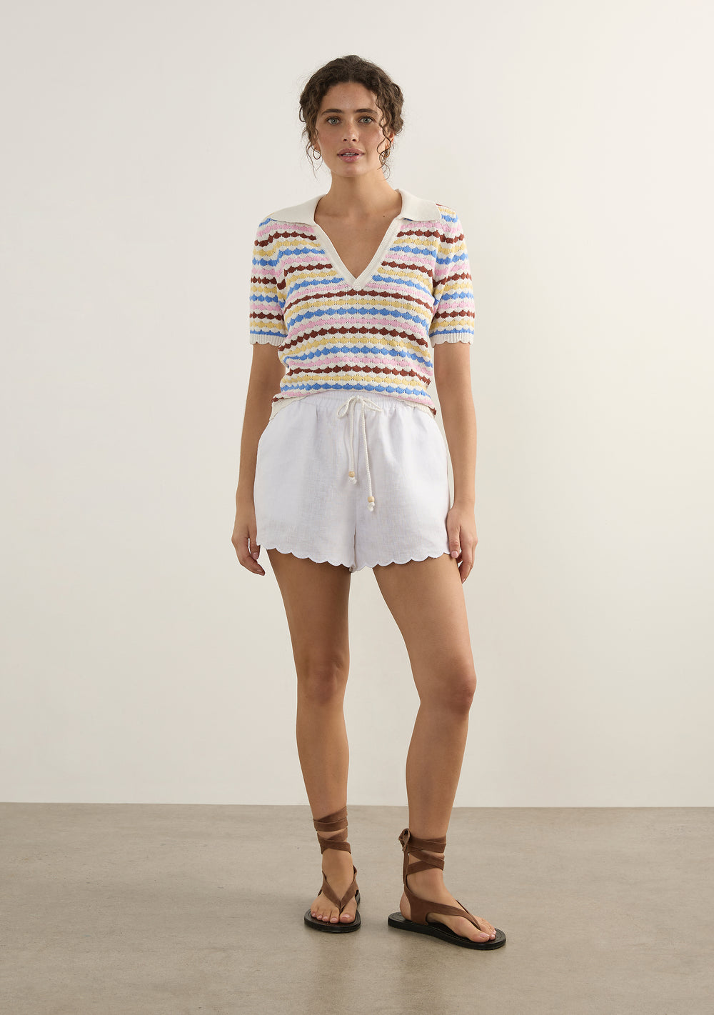 AUGUSTE RIVA KNIT TOP
