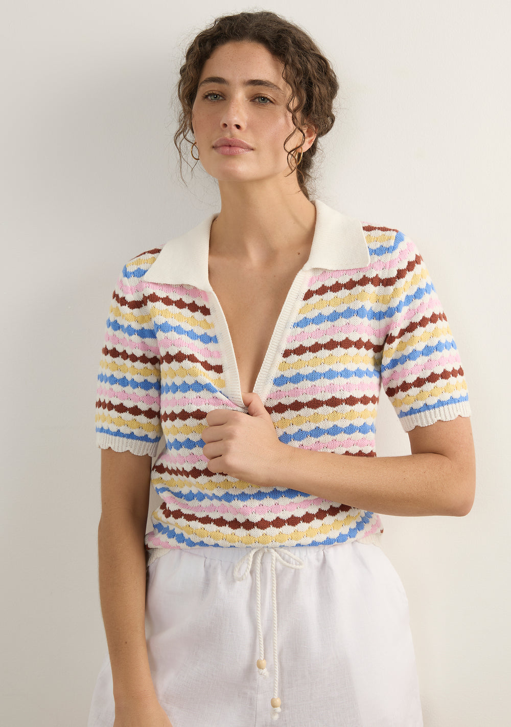 AUGUSTE RIVA KNIT TOP