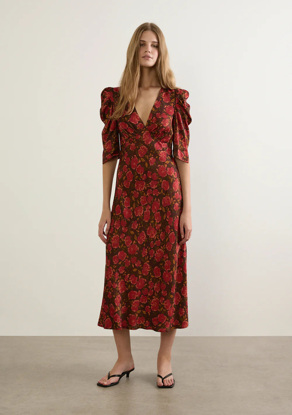 AUGUSTE ADLEY MIDI DRESS