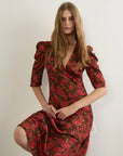 AUGUSTE ADLEY MIDI DRESS