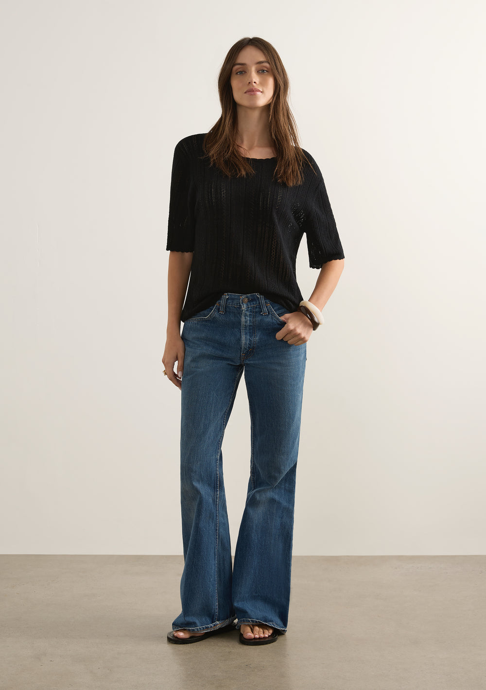 AUGUSTE CALLEN KNIT TEE