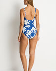 SEA LEVEL LEILANA SCOOP BACK PANEL LINE ONE PIECE