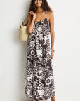 SEA LEVEL KASTELLO TIE BACK MAXI SUNDRESS