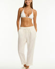 SEA LEVEL SHORE LINEN BEACHCOMBER PANT