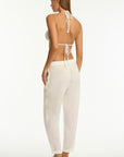 SEA LEVEL SHORE LINEN BEACHCOMBER PANT