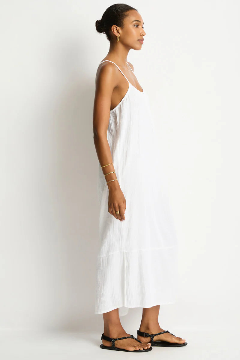 SEA LEVEL SUNSET TIE BACK SUNDRESS