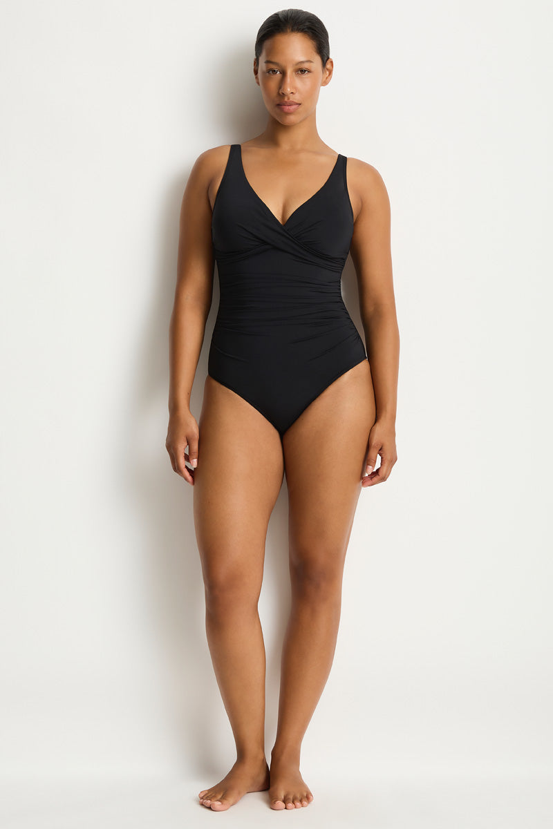 SEA LEVEL ESSENTIALS CROSS FRONT MULTIFIT ONE PIECE