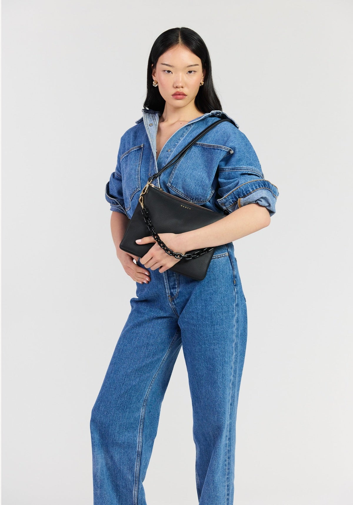 SABEN MATILDA CROSSBODY TONAL CHAIN