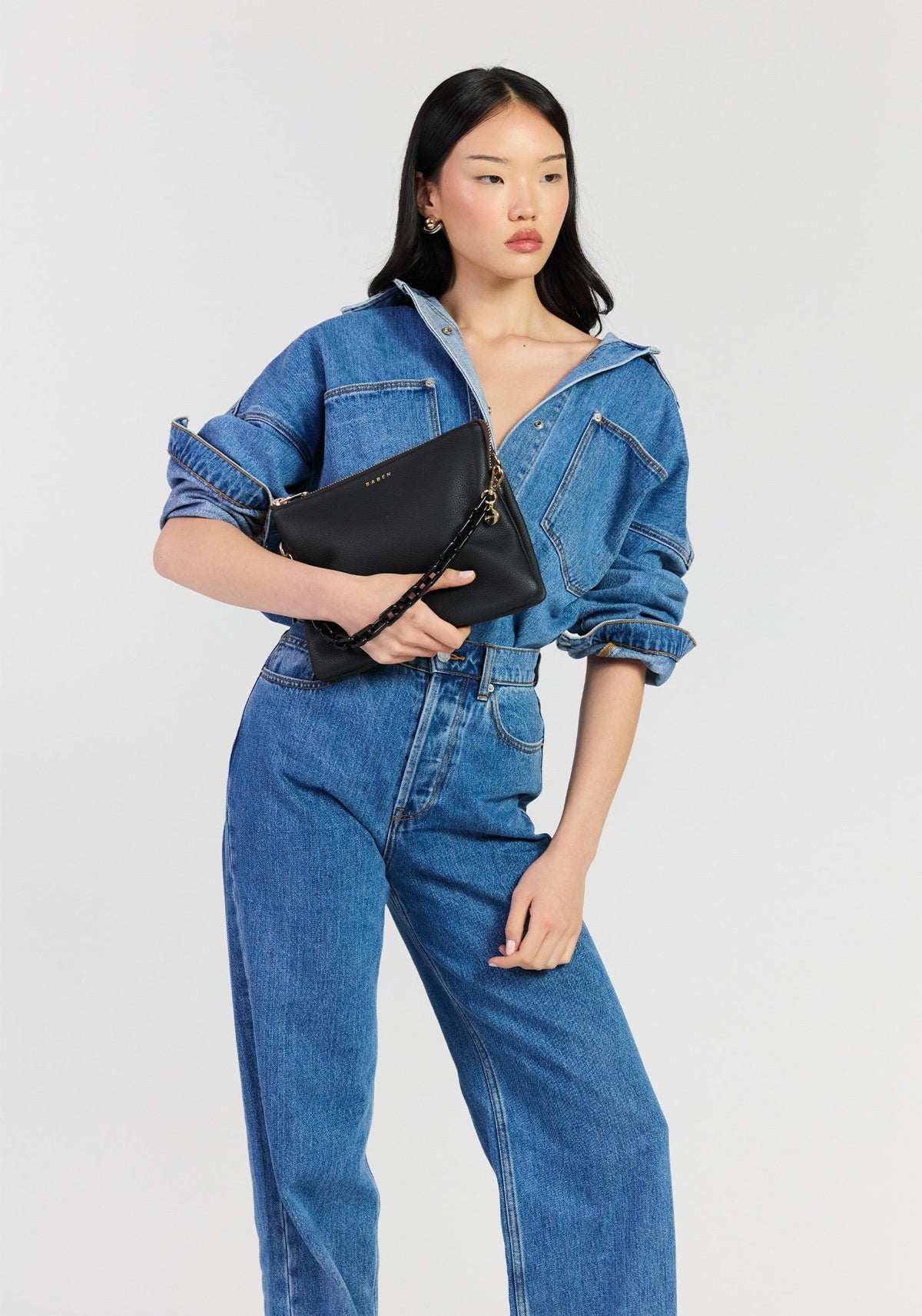 SABEN MATILDA CROSSBODY TONAL CHAIN