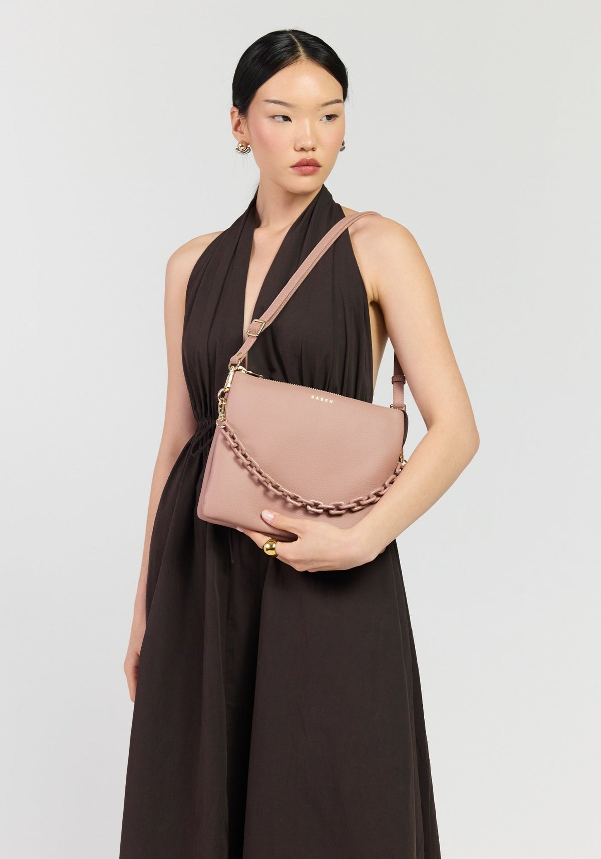 SABEN MATILDA CROSSBODY TONAL CHAIN